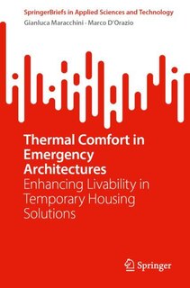 Couverture_Thermal Comfort in Emergency Architectures