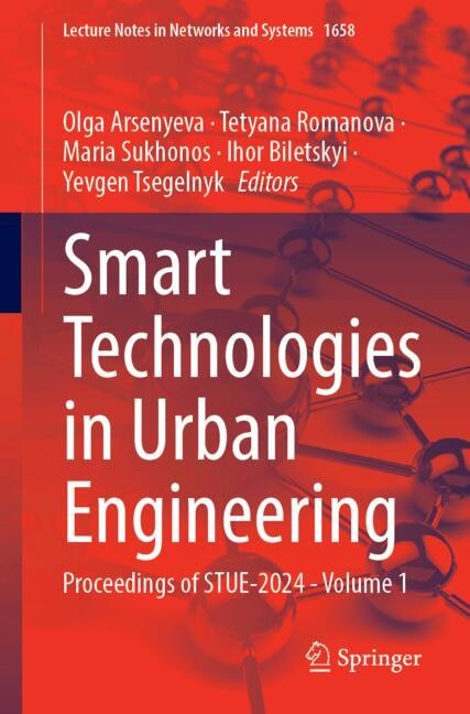 Couverture_Smart Technologies in Urban Engineering