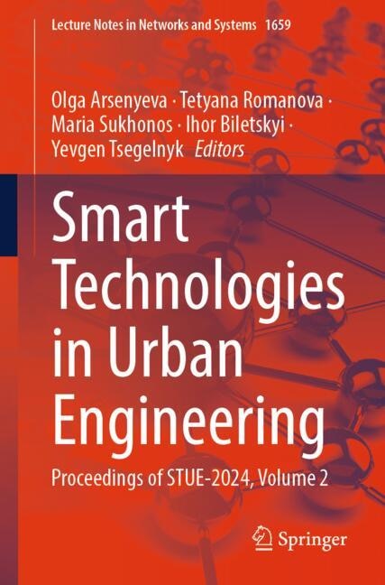 Couverture_Smart Technologies in Urban Engineering