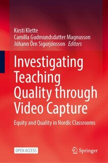 Couverture_Investigating Teaching Quality through Video Capture