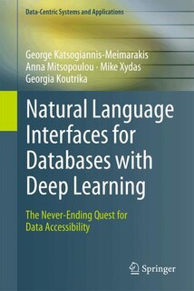 Couverture_Natural Language Interfaces for Databases with Deep Learning