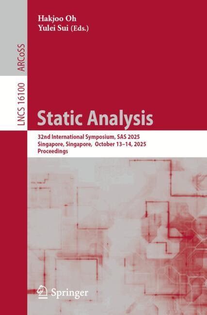 Couverture_Static Analysis