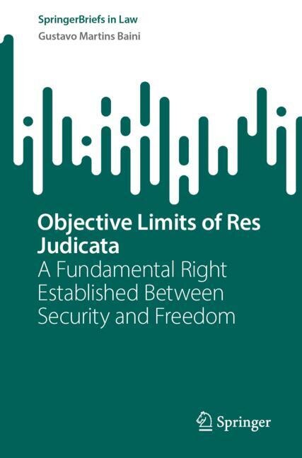Couverture_Objective Limits of Res Judicata