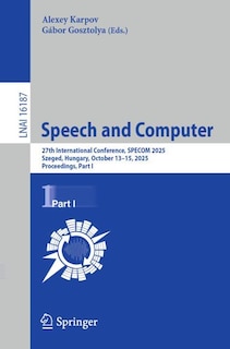 Couverture_Speech and Computer