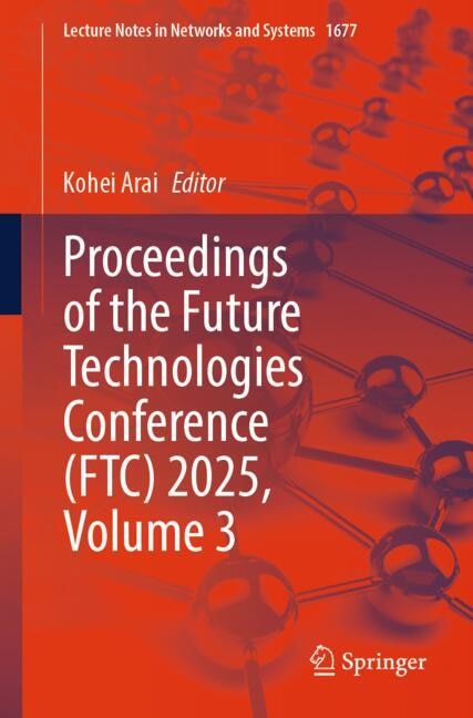 Couverture_Proceedings of the Future Technologies Conference (FTC) 2025, Volume 3