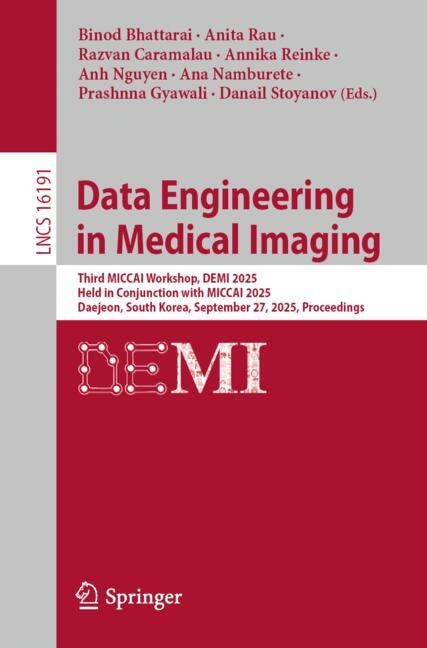 Couverture_Data Engineering in Medical Imaging