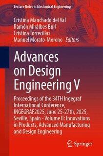 Couverture_Advances on Design Engineering V