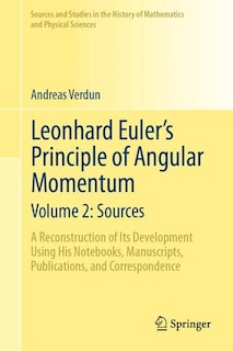 Couverture_Leonhard Euler's Principle of Angular Momentum Volume 2