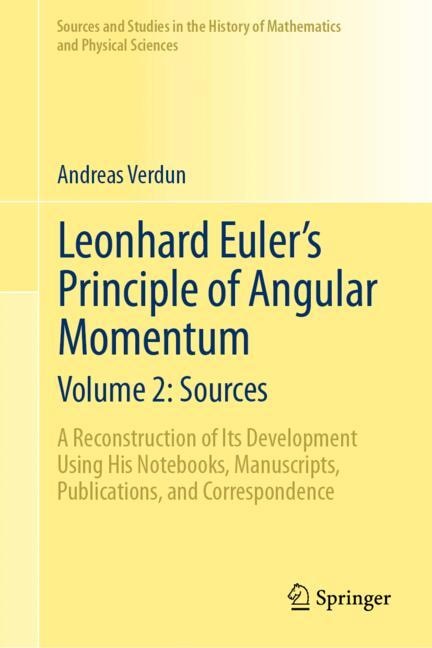 Couverture_Leonhard Euler's Principle of Angular Momentum Volume 2