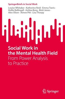 Front cover_Social Work in the Mental Health Field