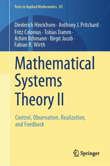 Couverture_Mathematical Systems Theory II