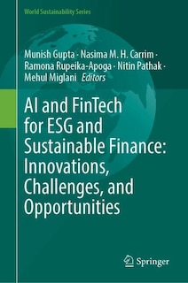 Front cover_AI and FinTech for ESG and Sustainable Finance