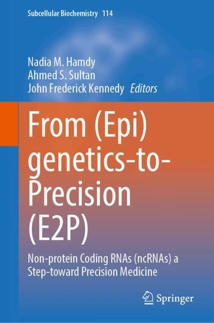 Front cover_From (Epi)genetics-to-Precision (E2P)