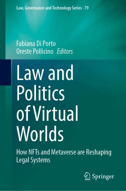 Couverture_Law and Politics of Virtual Worlds