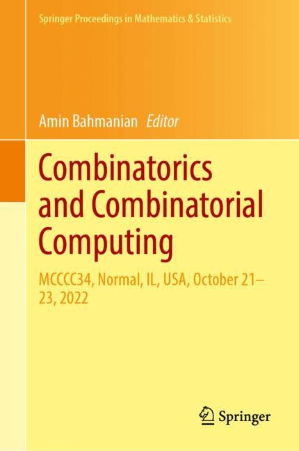 Front cover_Combinatorics and Combinatorial Computing