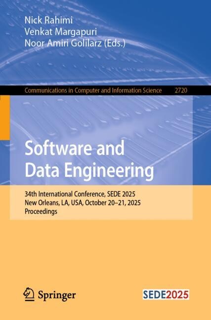 Couverture_Software and Data Engineering