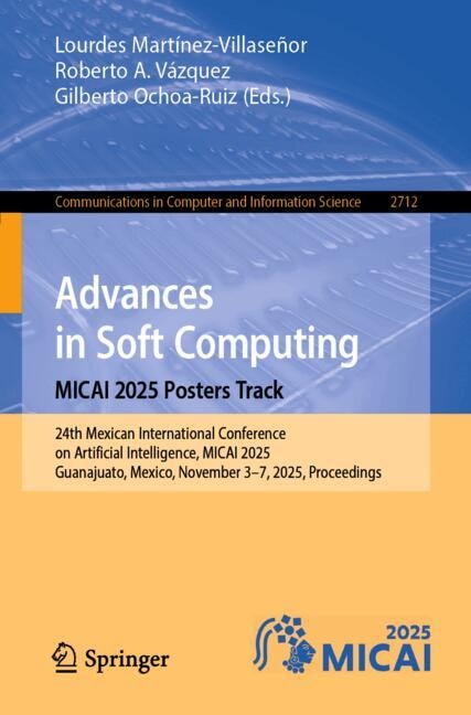 Front cover_Advances in Soft Computing. MICAI 2025 Posters Track