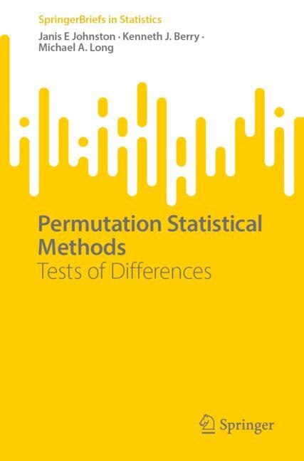 Front cover_Permutation Statistical Methods