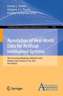 Couverture_Annotation of Real-World Data for Artificial Intelligence Systems