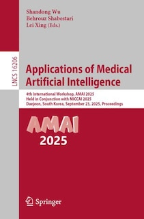 Couverture_Applications of Medical Artificial Intelligence