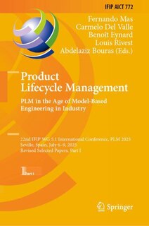 Front cover_Product Lifecycle Management. PLM in the Age of Model-Based Engineering in Industry