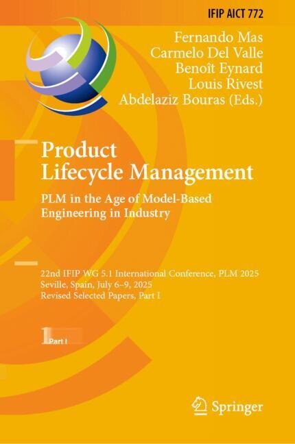 Front cover_Product Lifecycle Management. PLM in the Age of Model-Based Engineering in Industry