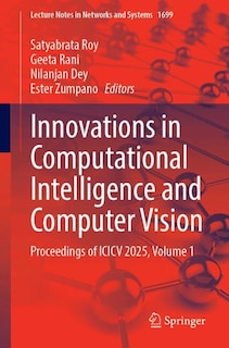 Couverture_Innovations in Computational Intelligence and Computer Vision