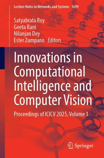 Couverture_Innovations in Computational Intelligence and Computer Vision