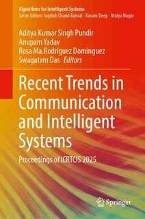 Couverture_Recent Trends in Communication and Intelligent Systems