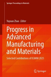 Couverture_Progress in Advanced Manufacturing and Materials