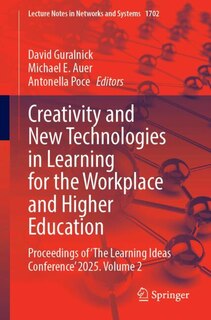 Front cover_Creativity and New Technologies in Learning for the Workplace and Higher Education