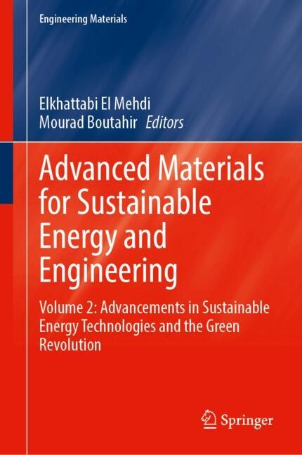 Front cover_Advanced Materials for Sustainable Energy and Engineering
