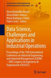 Couverture_Data Science, Challenges and Applications in Industrial Operations