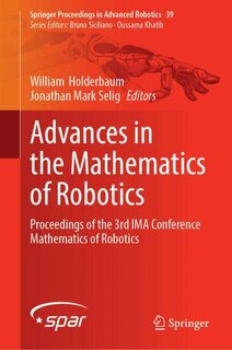 Couverture_Advances in the Mathematics of Robotics