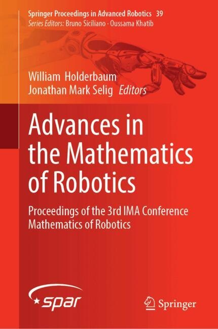 Couverture_Advances in the Mathematics of Robotics