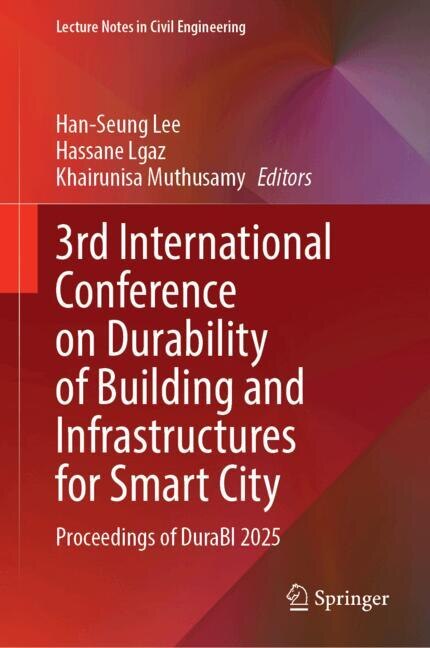 Couverture_3rd International Conference on Durability of Building and Infrastructures for Smart City