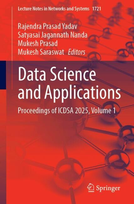 Front cover_Data Science and Applications
