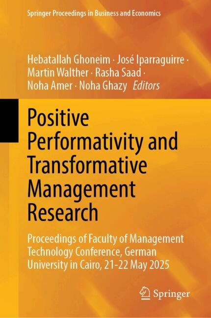 Couverture_Positive Performativity and Transformative Management Research