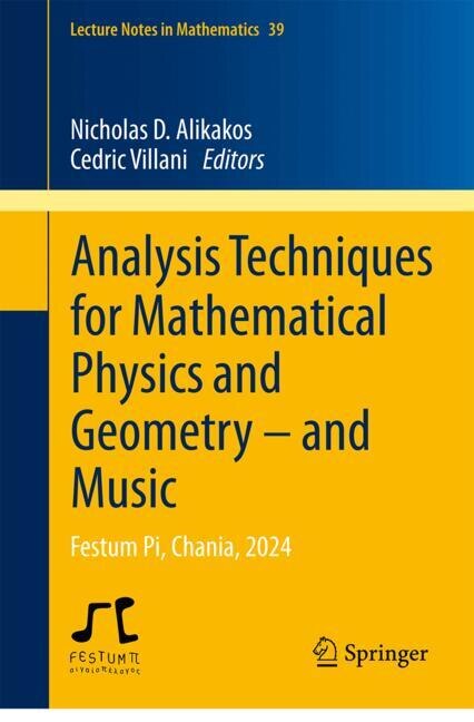 Couverture_Analysis Techniques for Mathematical Physics and Geometry - and Music