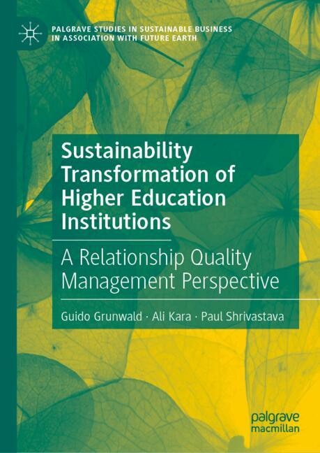 Front cover_Sustainability Transformation of Higher Education Institutions