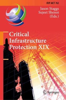 Front cover_Critical Infrastructure Protection XIX