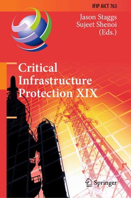 Front cover_Critical Infrastructure Protection XIX