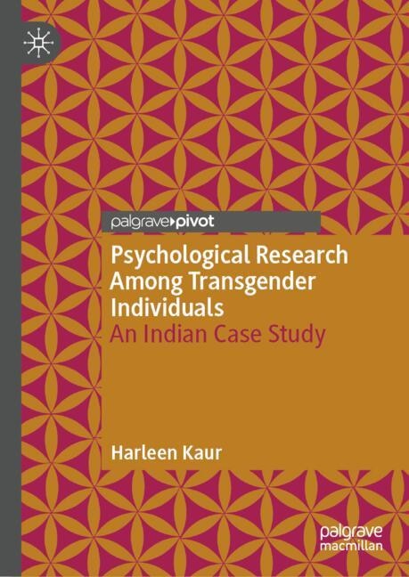 Couverture_Psychological Research Among Transgender Individuals