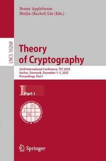 Front cover_Theory of Cryptography