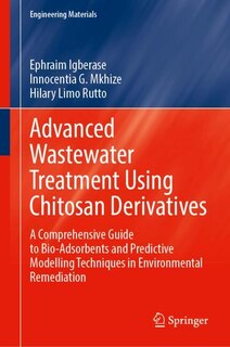 Couverture_Advanced Wastewater Treatment Using Chitosan Derivatives