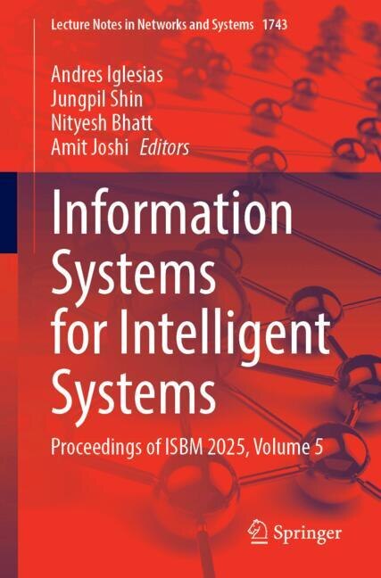 Couverture_Information Systems for Intelligent Systems