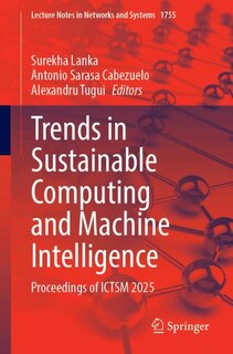 Couverture_Trends in Sustainable Computing and Machine Intelligence