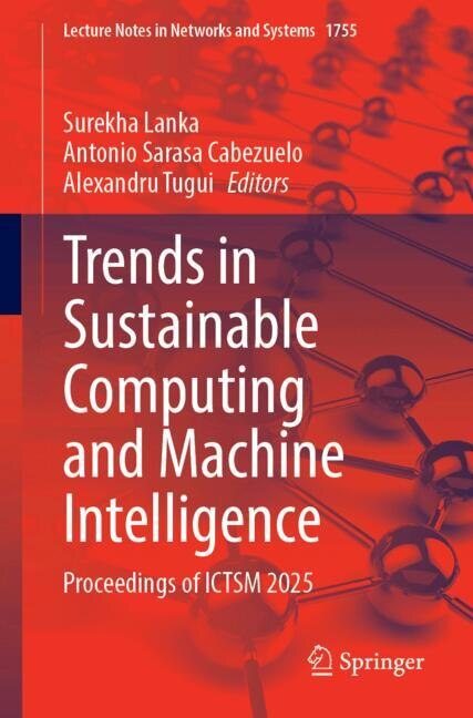 Couverture_Trends in Sustainable Computing and Machine Intelligence