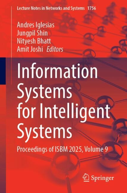 Couverture_Information Systems for Intelligent Systems