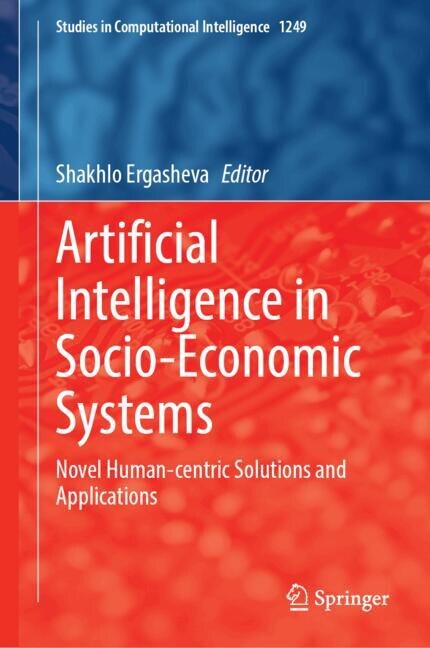 Couverture_Artificial Intelligence in Socio-Economic Systems